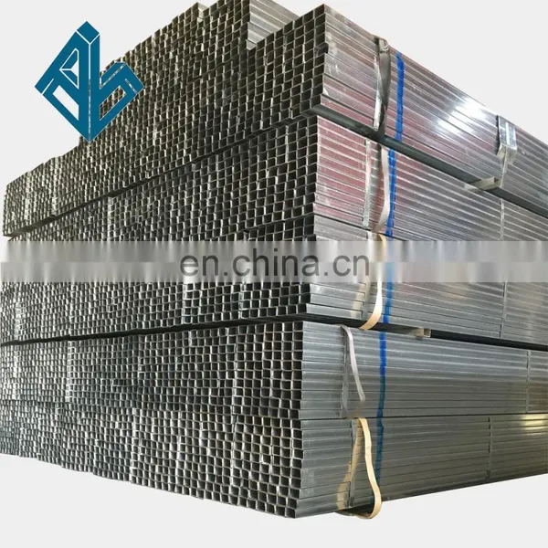 50x70 Galvanized Rectangular Hollow Section Weight/40x80 Galvanized Rectangular Tube/erw Steel Pipe/ Welded Pipe Price photo-4