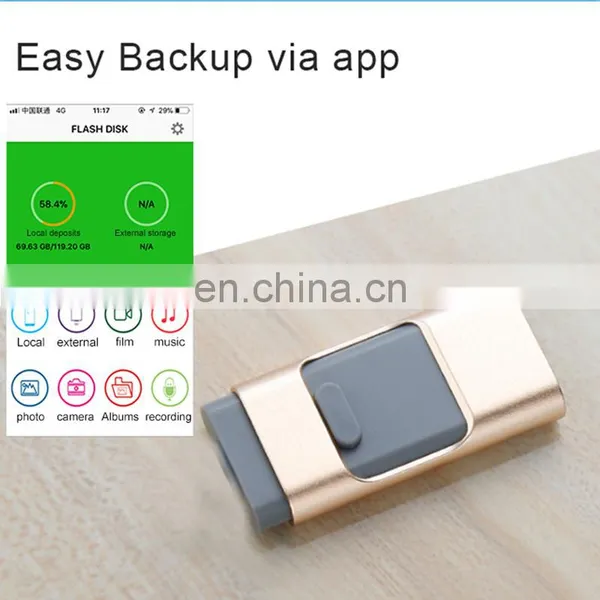 2020 Hot USB Drive 32GB OTG Usb Flash Drive For IPhone/iPad/Android photo-5