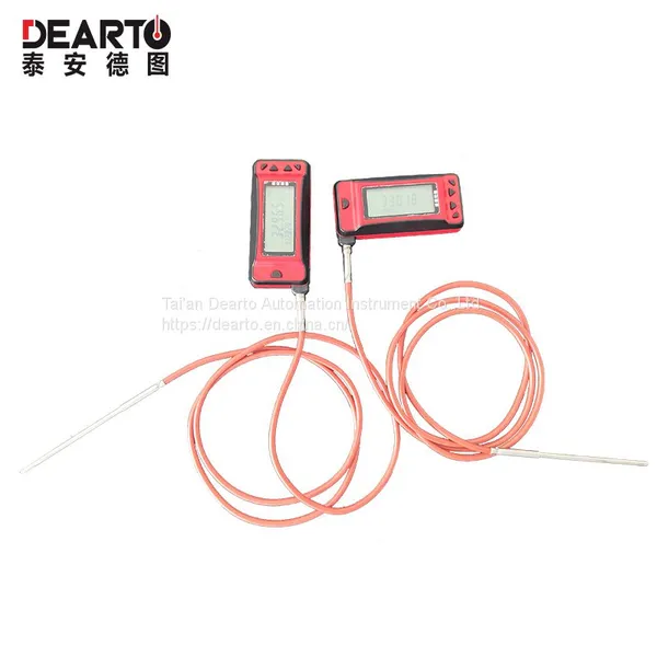 Customizable Flexible Wire Pt100 Sensor Probe Digital Thermometer With Wireless Data Transmission photo-2