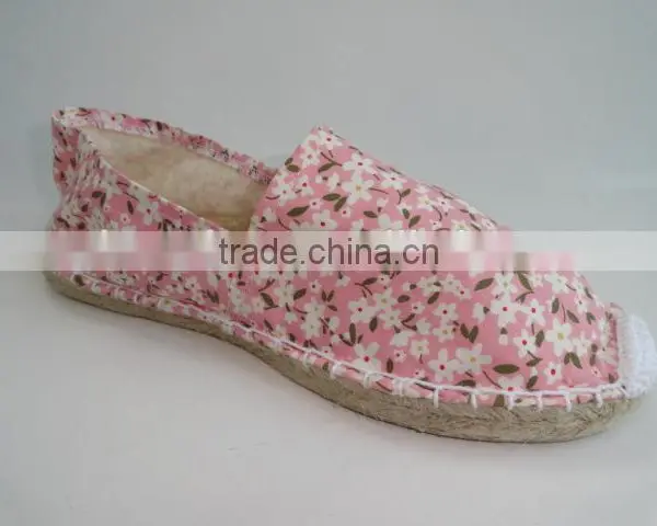 2016 Most Fashion Shoe Handmade Canvas Shoe Espadrille photo-3