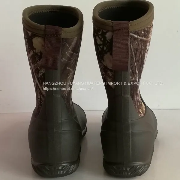 Outdoors Camo Women Neoprene Keep Warm Boot, Cheap Lady Neoprene Boots, Camo Neoprene Ladies Boots, Female Neoprene Shoes photo-5