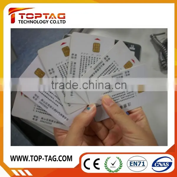 Frosted SLE4442 / SLE5542 Contact ic Card for Hotel System photo-3
