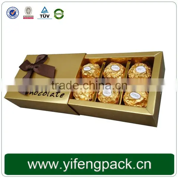 Manufacturer Gift Homemade Chocolate Packing Paper Box For Chocolates photo-4