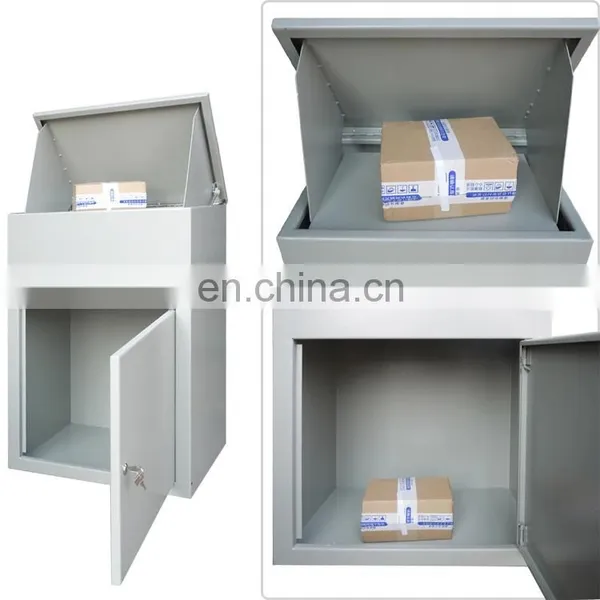 Wall Mounted Locking Dropbox Mailbox Outdoor Parcel Drop Box Parcel Delivery Box photo-2