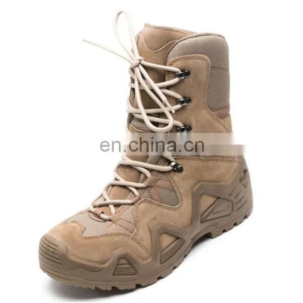 Custom Oxford Fashion Waterproof Desert Combat Shoes Men Hiking Man Outdoor Sport Combat Shoes Tactical Boot photo-3