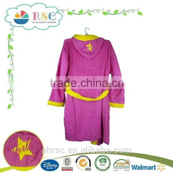 Solid Color Baby Cotton Quilted Bathrobe photo-4