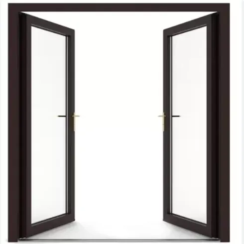 Quality Aluminum Profile External Anti-theft Aluminum Security Door Double Swing Door