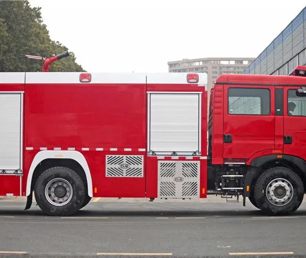 Heavy Truck HOWO 8t Water Tank Foam Fire Truck photo-4