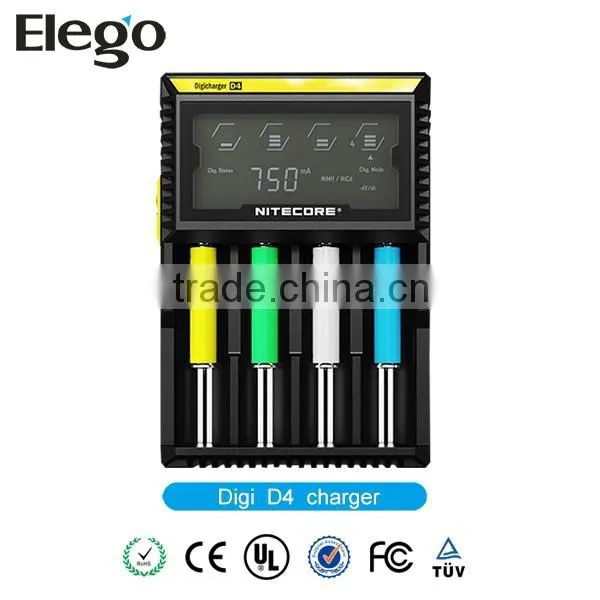 Wholesale Super Charger Nitecore D4 for 26650/18650 Battery photo-2