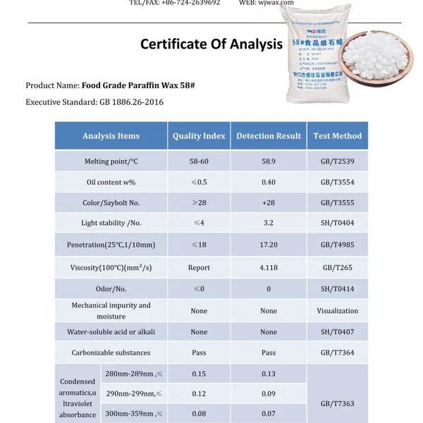 Food Grade Paraffin Wax For Canning Sealing photo-2