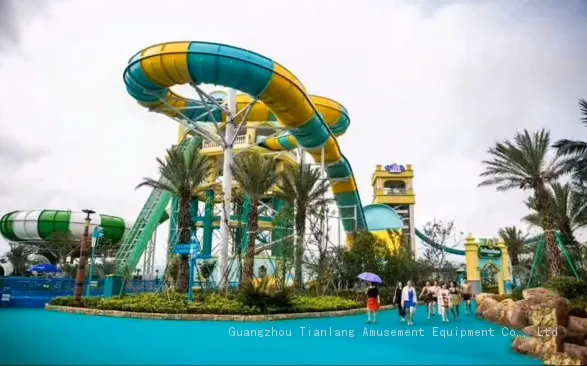 Large Water Slide Equipment Manufacturers Supply Glass Water Entertainment Facilities Suppliers photo-2