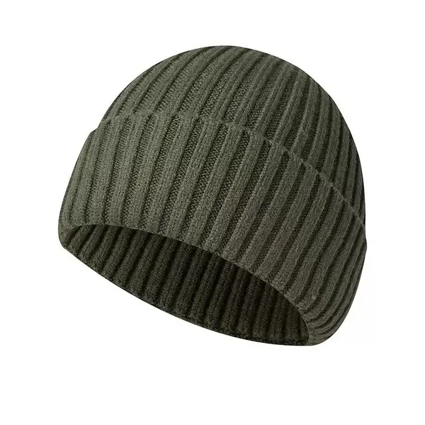 Wool knitted warmful winter hat