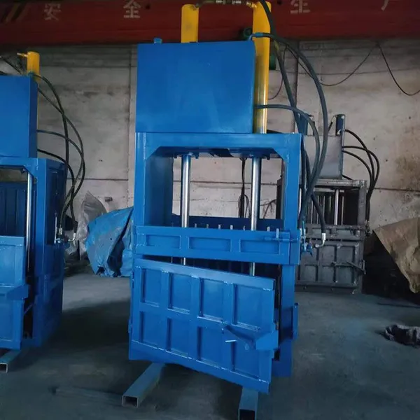 New Semi-Automatic Vertical Hydraulic Baler Compression Tire Machine for Cartons Bottles Cans Film Pouch Apparel Cases photo-4