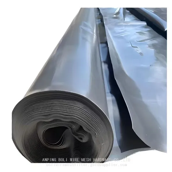 Venta caliente de revestimiento para estanques de peces de LDPE, LLDPE y HDPE con superficie lisa, geomembrana para peligros de agua en campos de golf, lagos decorativos y acuarios BOLI photo-2