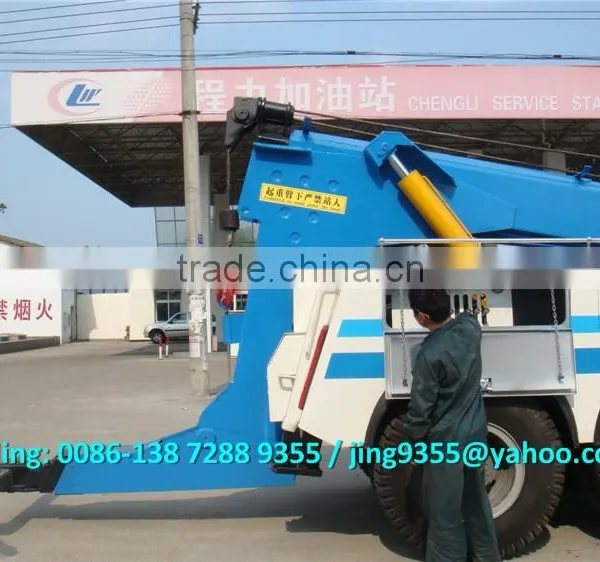 SINO HOWO 8*4 Heavy Duty Rotator Tow Truck,60-80T Wrecker Towing Truck With Hydraulic Control System photo-6