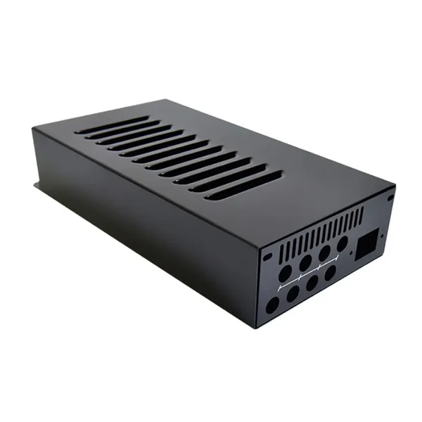 Feito Custom Design Laser Cut Stainless Steel Sheet Metal Fabrication Stamping Industrial Equipment Server Control Chassis
