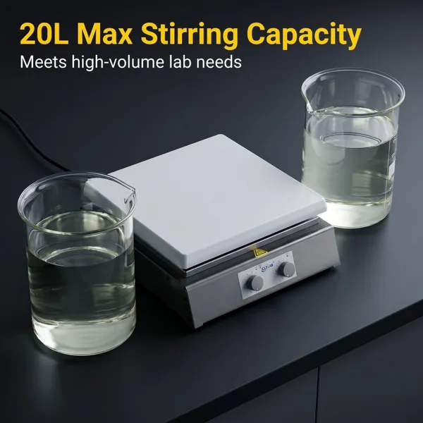 Analog Magnetic Stirrer With 10-inch Ceramic Coated Aluminum Top Plate photo-4