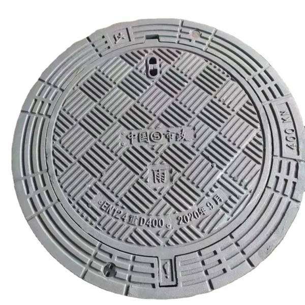 Jingdong Round Sand Casting Ductile Cast Iron Recessed Manhole Cover and Frame Mould ISO 9001 Certified Safe photo-4