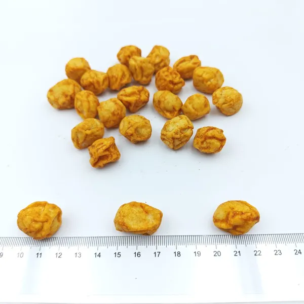 Wholesale Baked Spicy Crispy Peanut Puffs Savory Seasoned Peanut Crackers Snack OEM Private Label Bulk Nut & Kernel Snack Supply photo-5