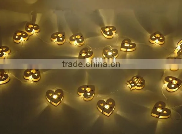 2016 most popular wooden christmas decorations, christmas led string lights, home decoration light string