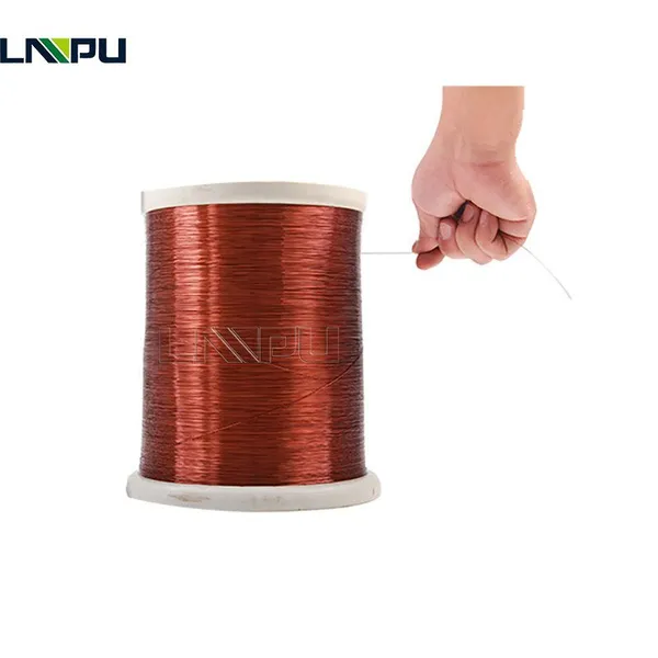 China Factory Price Enameled Copper Clad Aluminum CCAW Fans Motor Winding Wire photo-3