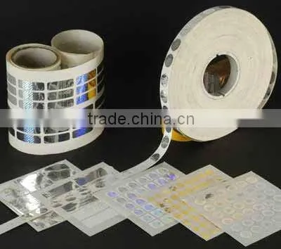 Shanghai Holographic Sticker , Certificate Hologram Stickers