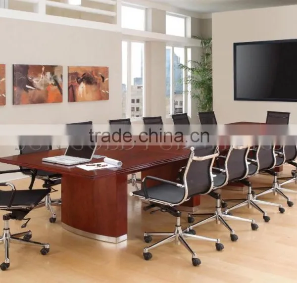 New Luxury Conference Desk Large Office Meeting Table Design (SZ-MT119) photo-2