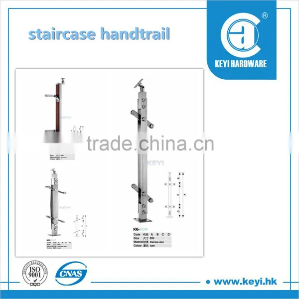 2016 HOT SALE Stone Stair Railing / Glass Stair Railing / Modern Railing Stair at Factory Price photo-2
