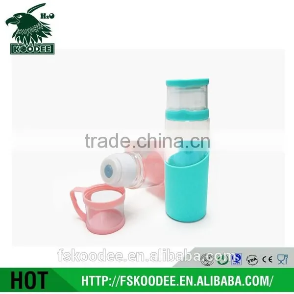 2016 Hot High Borosilicate Glass Water Bottle