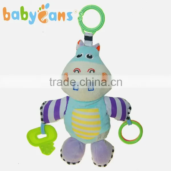Babyfans Baby Teething Ring Toys Baby Rattle Toy With Plush Elephant Cheap Toys From China photo-4