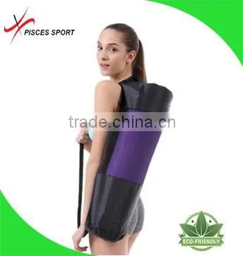 73cm Waterproof Black Wire Mesh Yoga Mat Bag photo-5