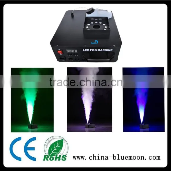 1500w RGB gas column machine led light fog machine