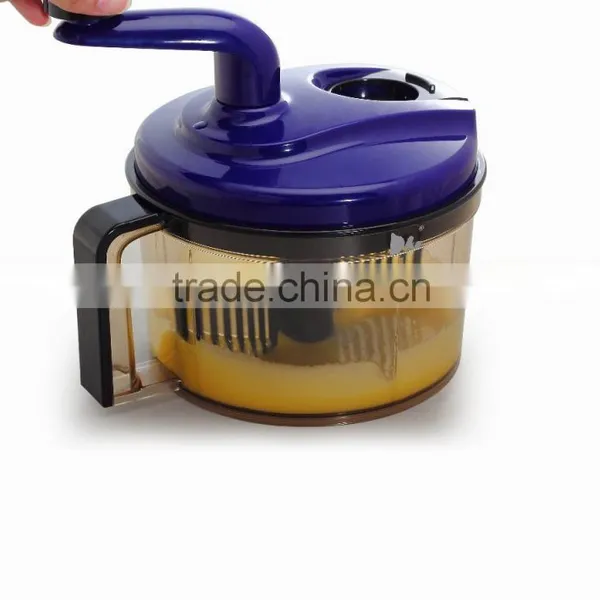 PP+ABS+S/S 23*20*26 Kitchen Tools Multifunctional Food Processor/kitchen King Pro Manual Food Processor/vegetable Grinder photo-6