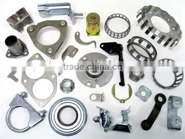 Custom Steel Stamping Sping Plate / Flat Spring Metal Clip photo-2