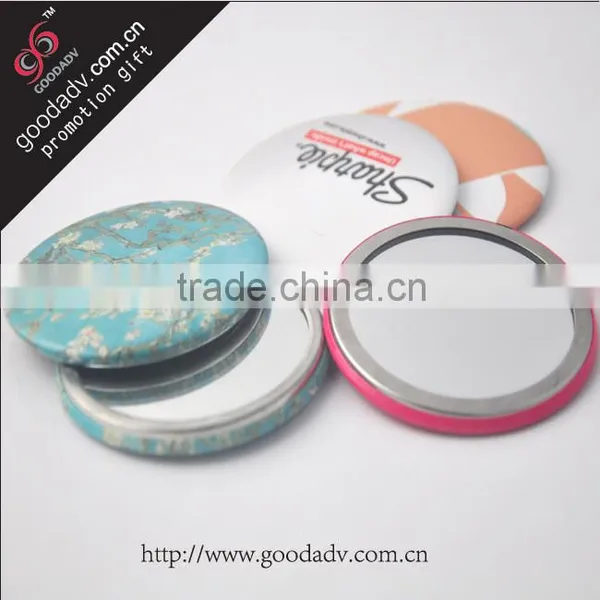 2015 Hot Selling Wholesale Promotion Folding Mini Makeup Mirror / Lovely Makeup Mirror photo-3