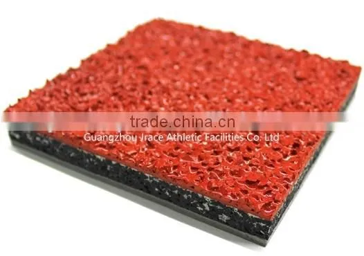 Sandwich Running Tracks System Synthetic Rubber Running Track Material photo-6