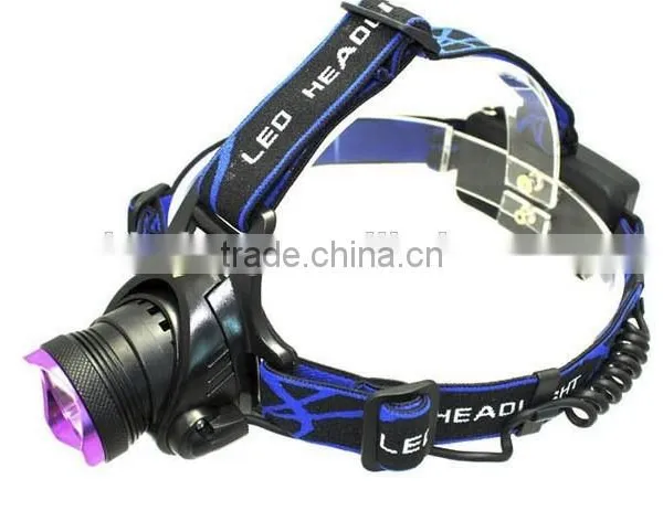 Zoom Function Xml t6 Aluminum Led Headlight Headlamp photo-2