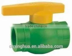 2016 Hot Sell DN 20-63 mm PPR Ball Valve With Brass photo-5