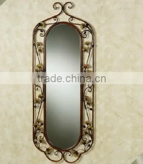 Oval Mirror Frame,antique Wall Mirror,decorative Mirror