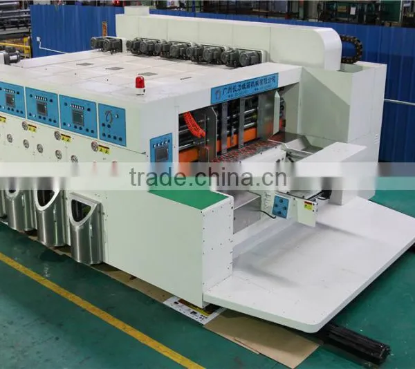 CLC-Q5 Flexo Printer Slotter Die-cutter Stacker Carton Box Making Machine Price From CLC Machinery