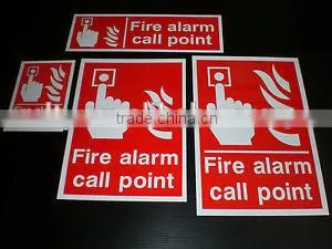 Cheap but Quality Plastic ''FIRE ALARM CALL POINT'' Sign (M-CS080)