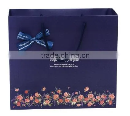 Custom Printed Logo Christmas Paper Shopping Bags With Best Price photo-5