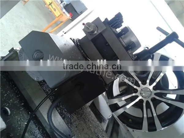 Car Rim Scratch Repair CNC Alloy Wheel Lathe Wrc28 With Touch Probe Quality Choice photo-4