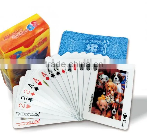 High Quality 3D Lenticular Poker for Games photo-2