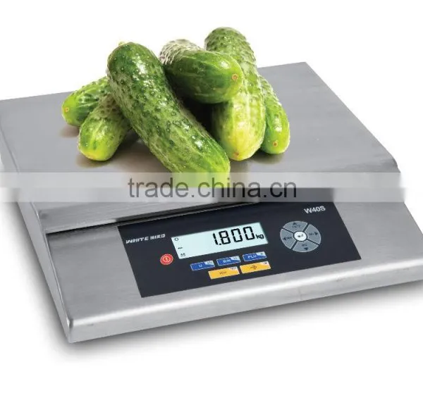 White Bird Electronic Weighing Scale W40S/W41S for Supermarket /Warehouse / Kitchen photo-3