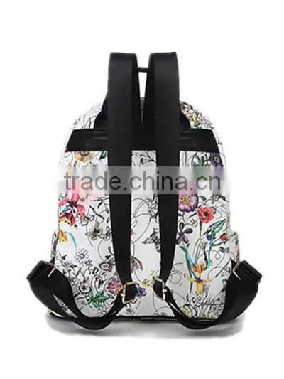 Wholesale Small Colleague School Leather Backpacks Bag for Girls Outside photo-4