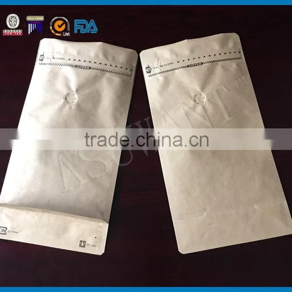 New Design Any Design is Acceptable Kraft Paper Bag For Coffee or Tea photo-4