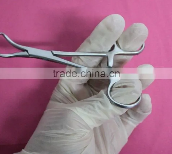 OR Grade Bone Reduction Forceps Curved Pointed Tips 5.5" Orthopedic Instruments By Taidoc photo-4