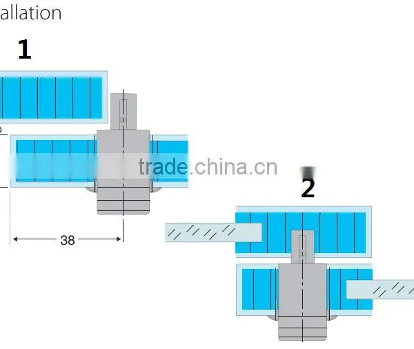 Top Quality Zinc Alloy Housing and Cylinder Cabinet Push Tubular Cam Lock photo-2