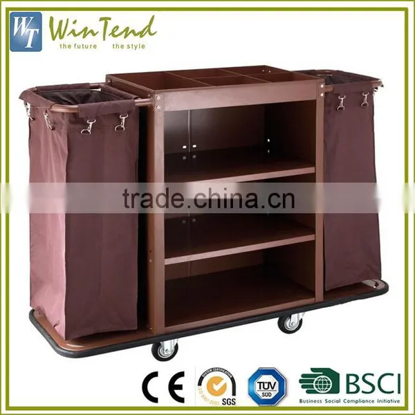 Heavy Duty Hotel Housekeeping Maid Cart Trolley